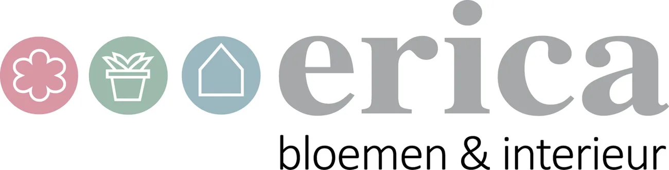 Logo Erica bloemen en interieur