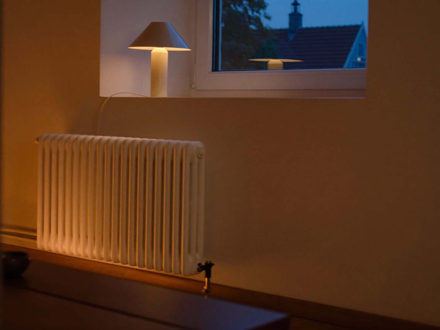 Radiator onder een raam