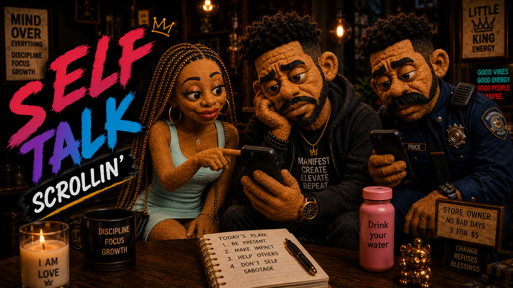 SELF TALK - SCROLLIN' - HIGGSFIELD GLOBAL FILM FESTIVAL SUBMISSION - WENDELL 'UTK' NELSON - FGM