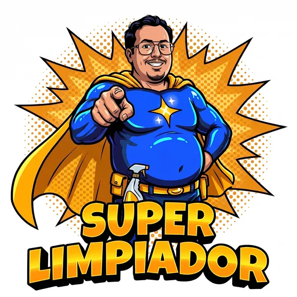 Super Limpiador señalándote