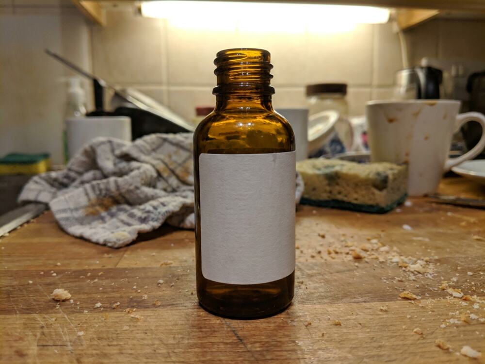 Product — home photo, then studio shoot