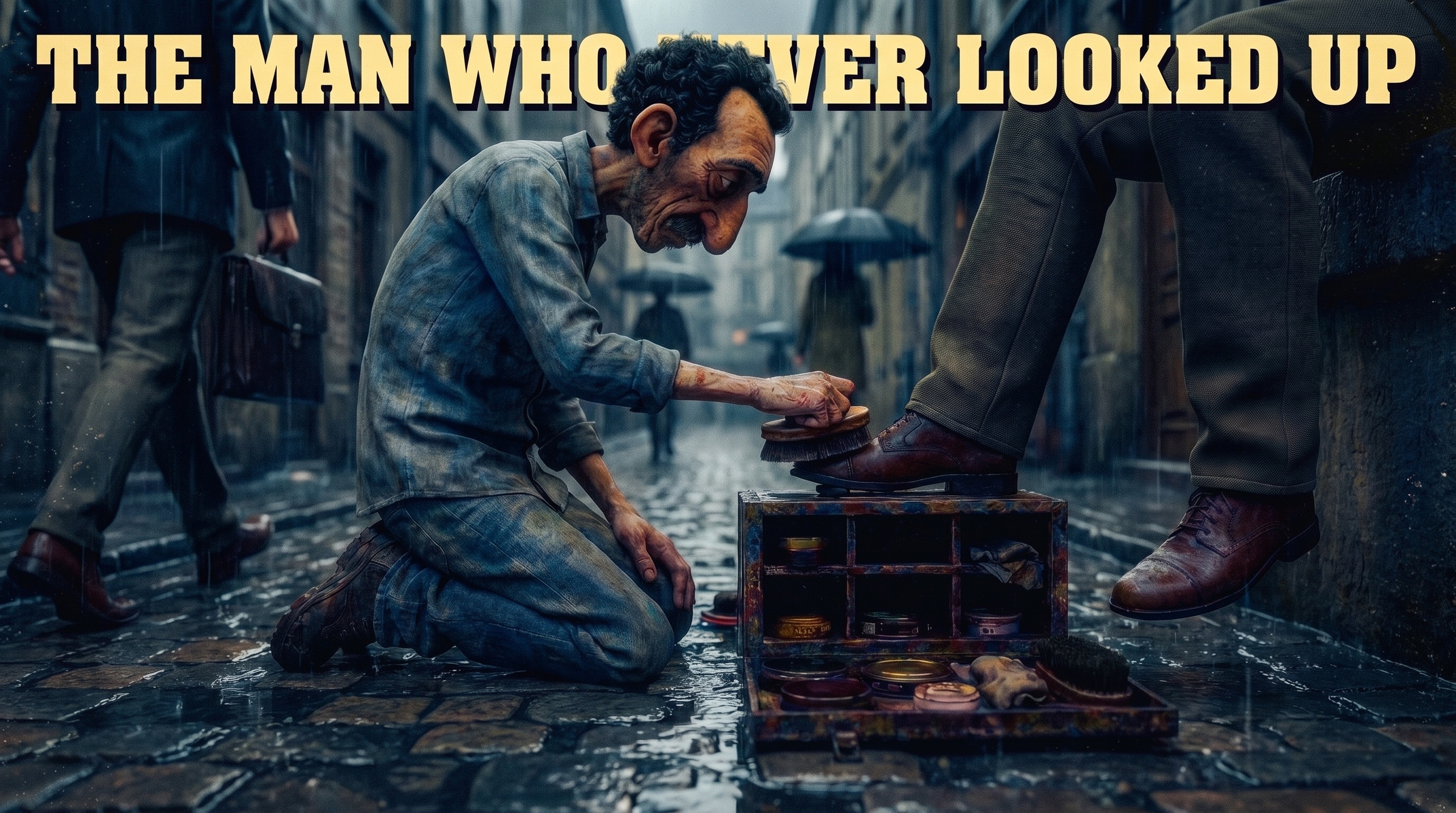 the man who never looked up
