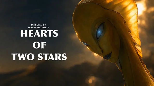 Hearts of two stars