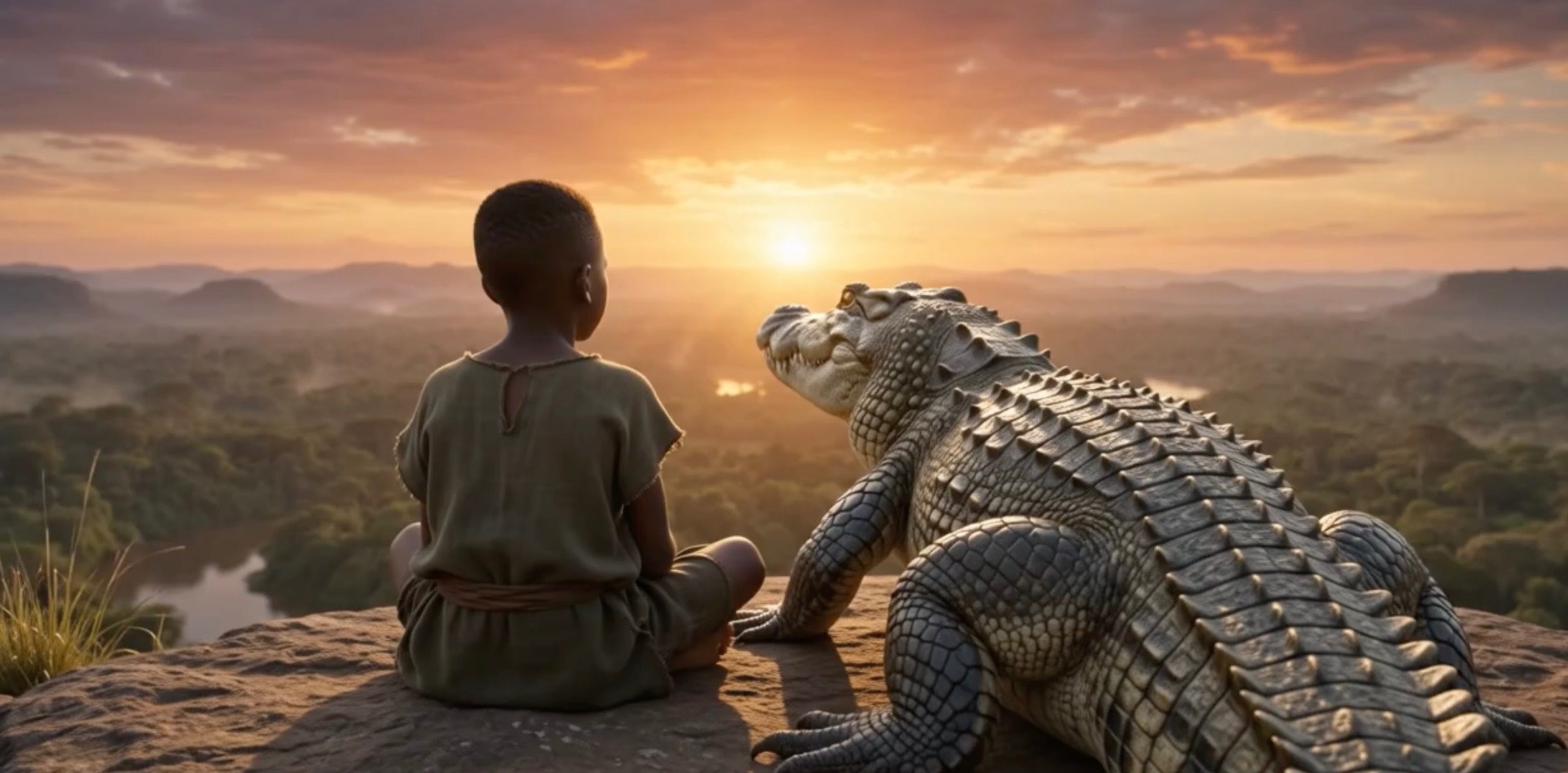 The Boy and the Nile Crocodile