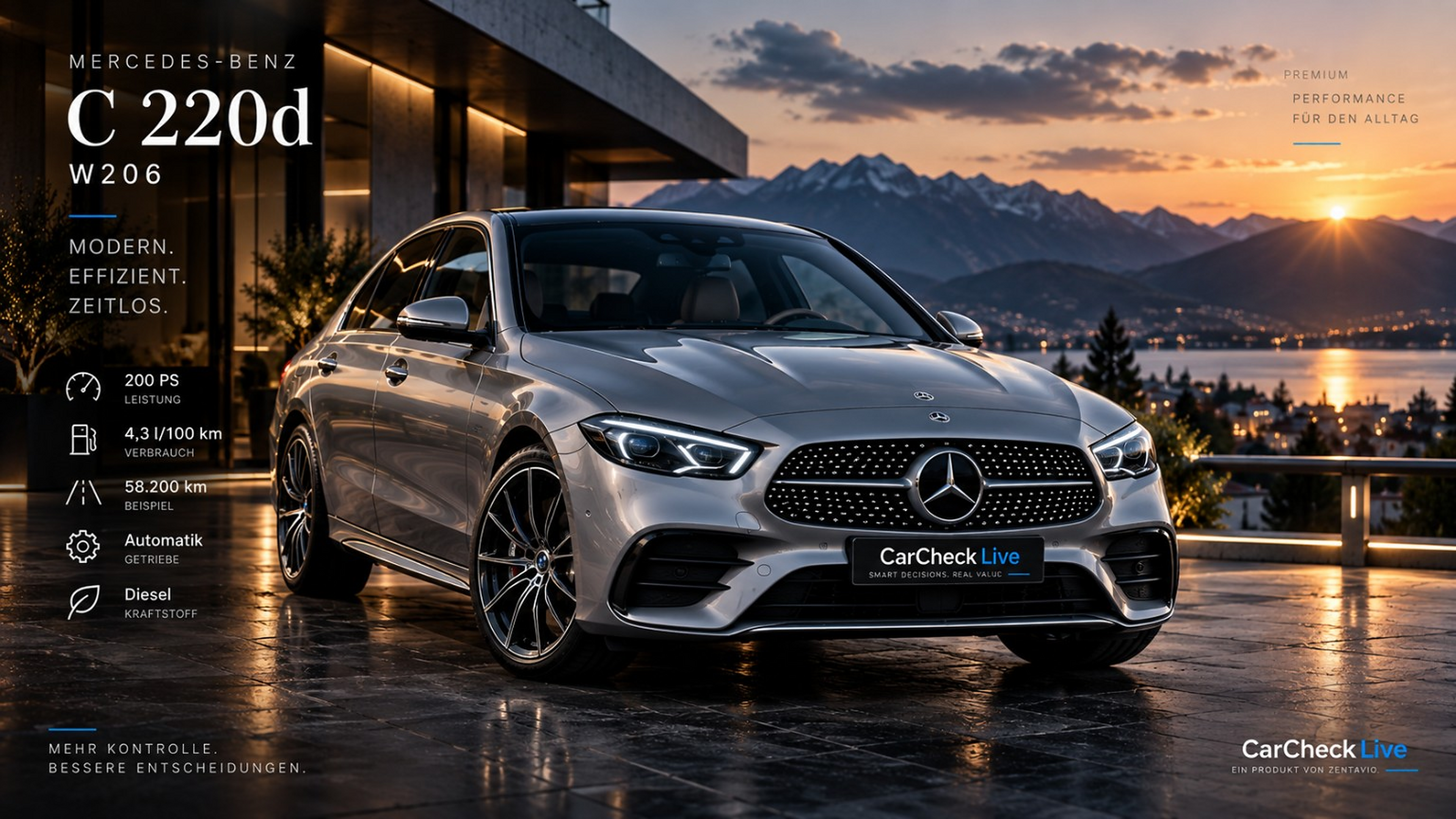 Mercedes C220d · W206