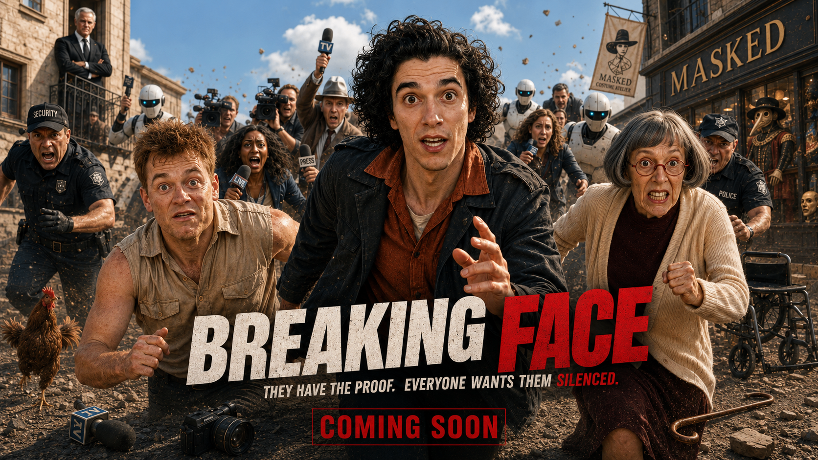 Breaking Face - AI Film Festival