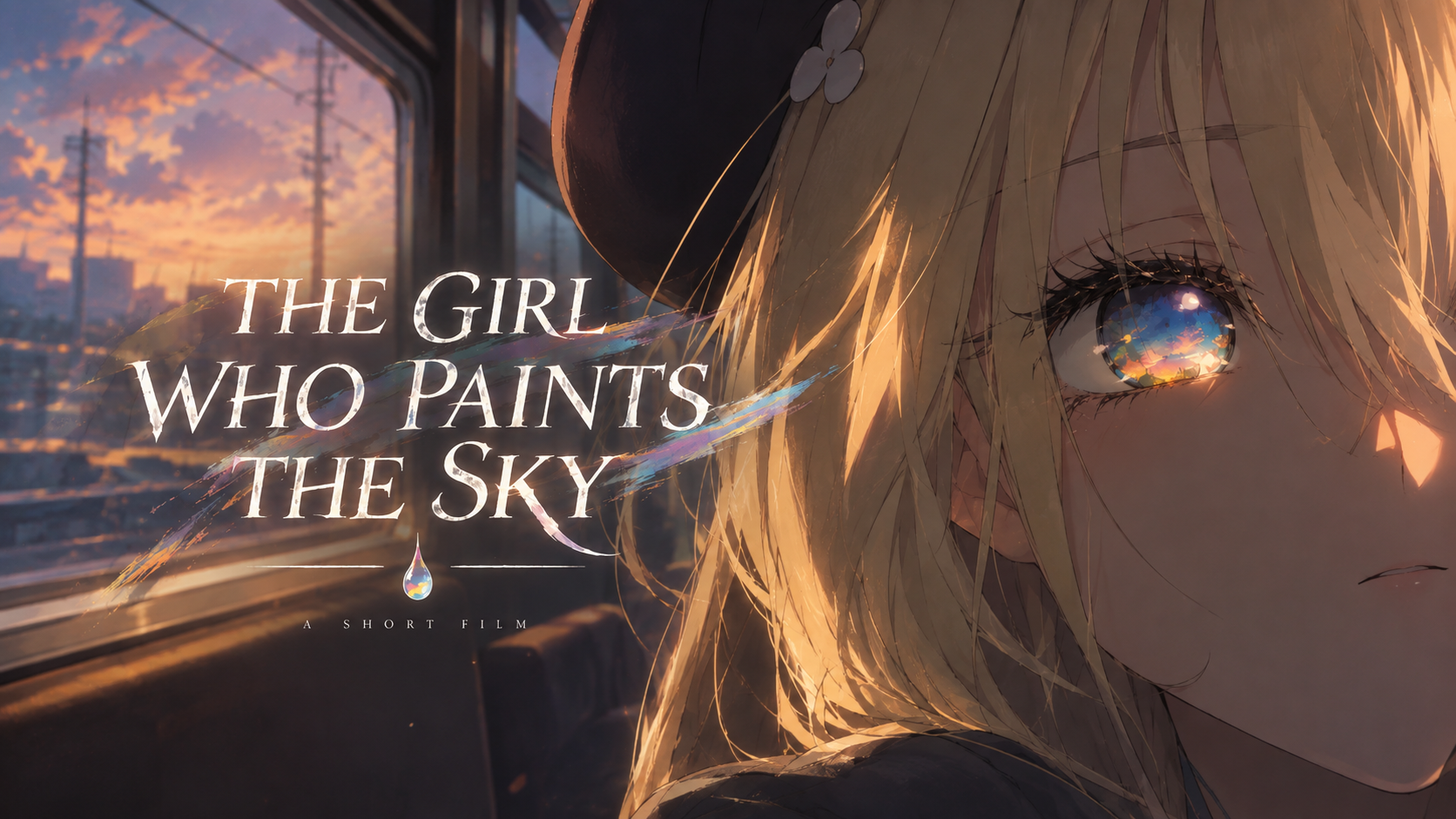 The girl Who Paints the Sky
