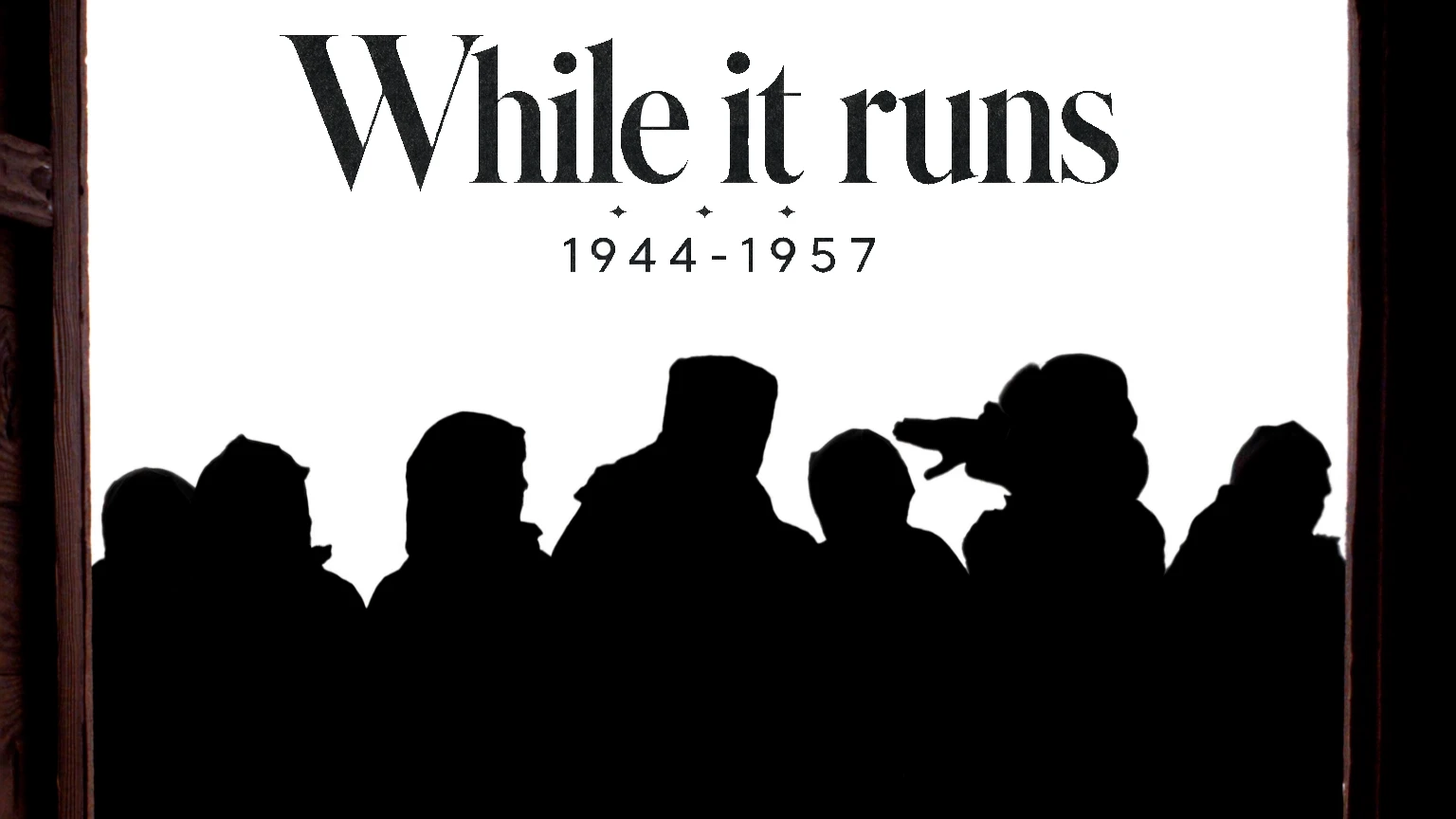 While it runs