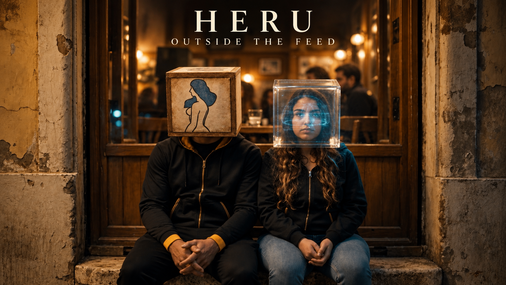 Heru outside the feed