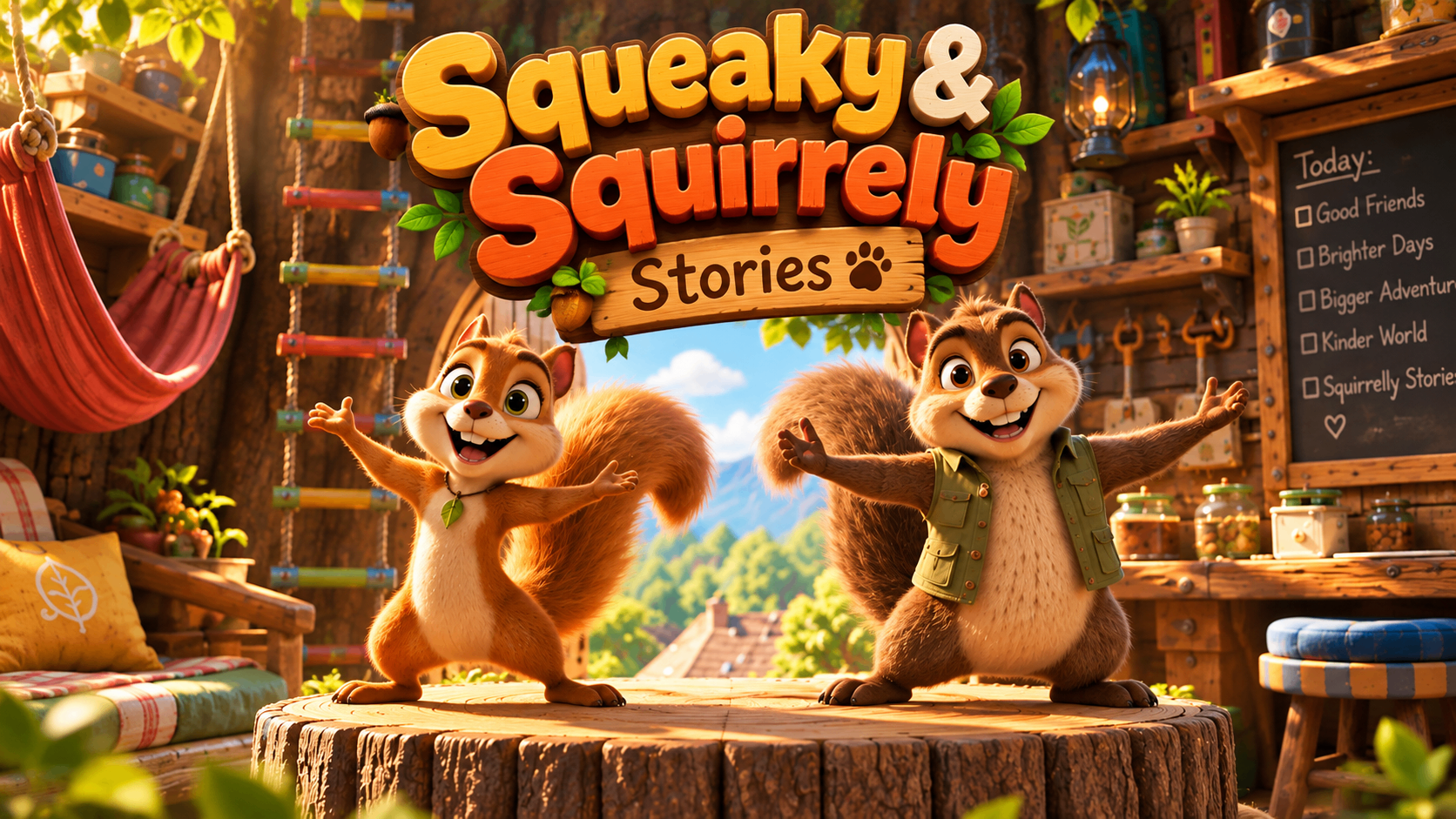 Squeaky & Squirrely Stories