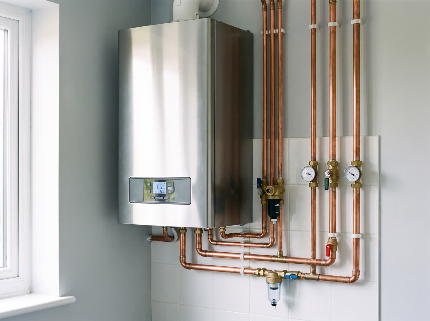 Plumbing work by Hull Project Group