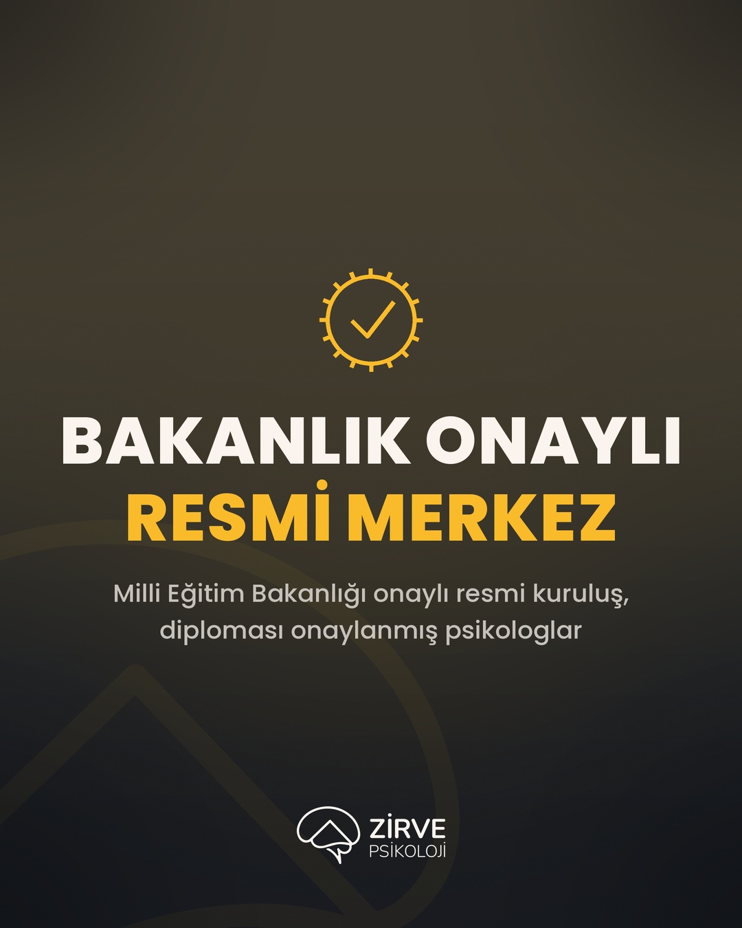Bakanlık onaylı resmi psikolojik danışmanlık merkezi - Zirve Psikoloji