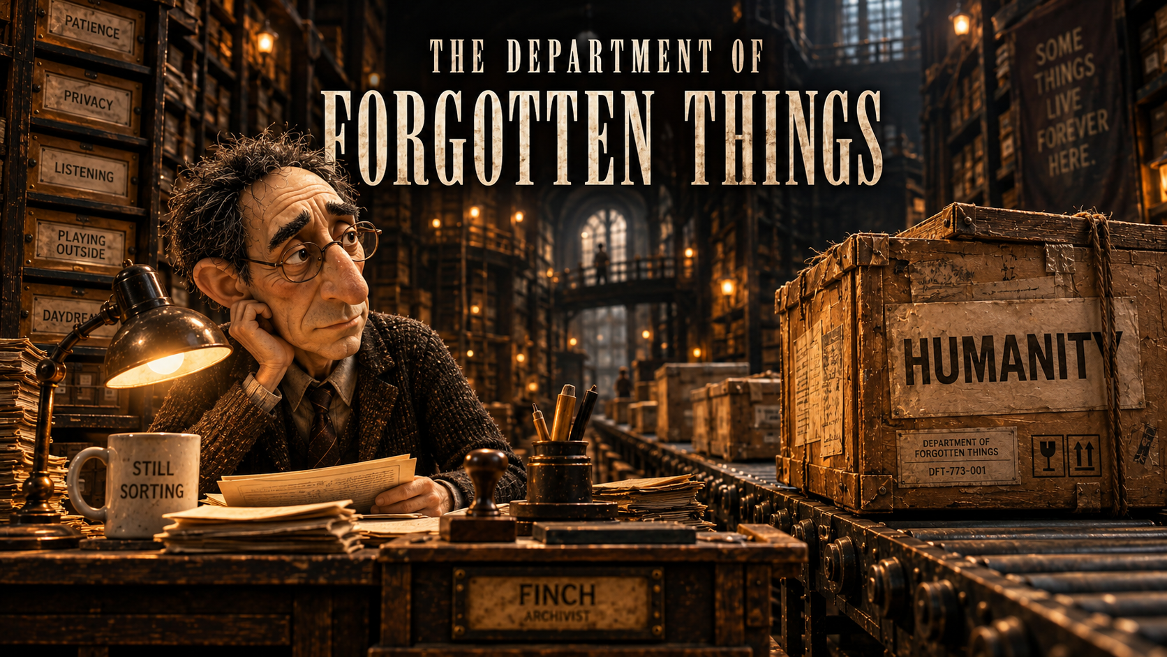 THE DEPARTMENT OF FORGOTTEN THINGS
