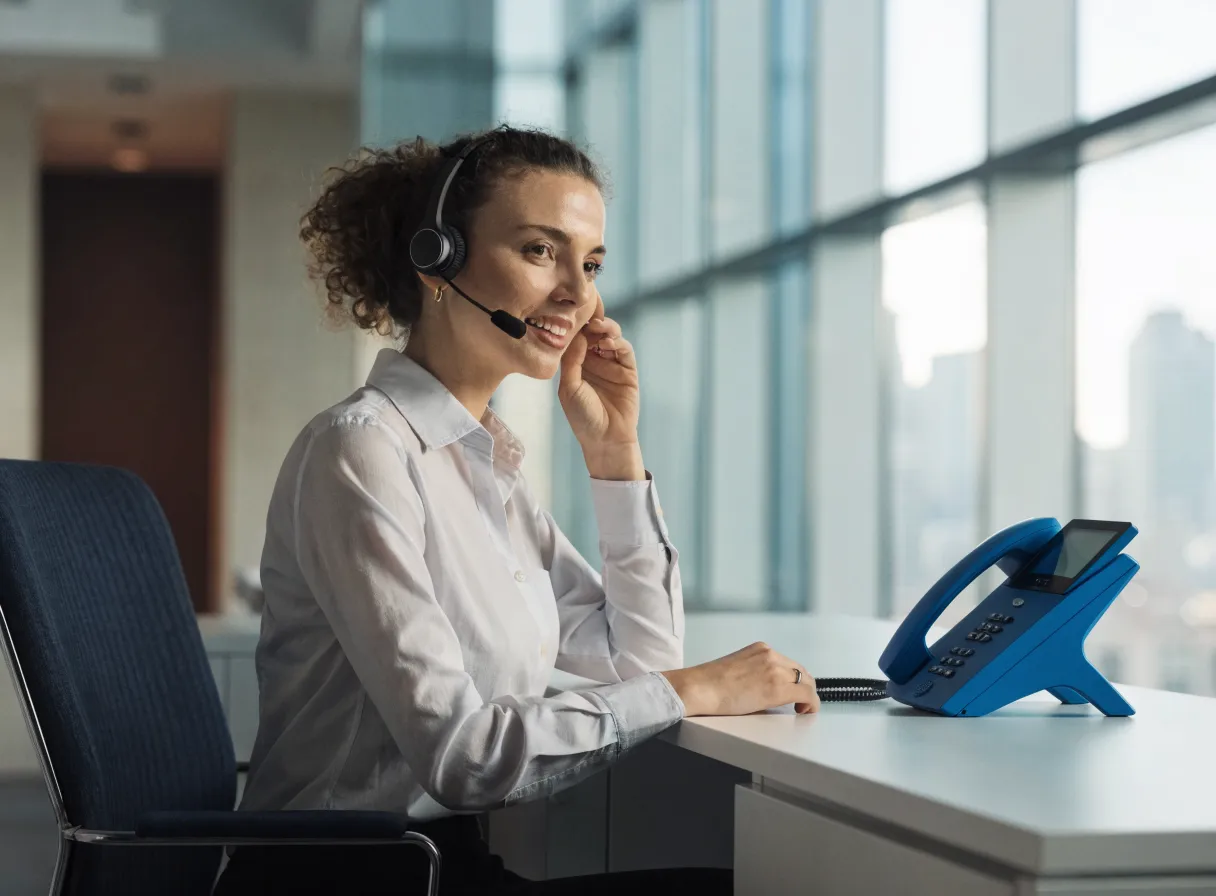 DHK IT voice office technology illustration