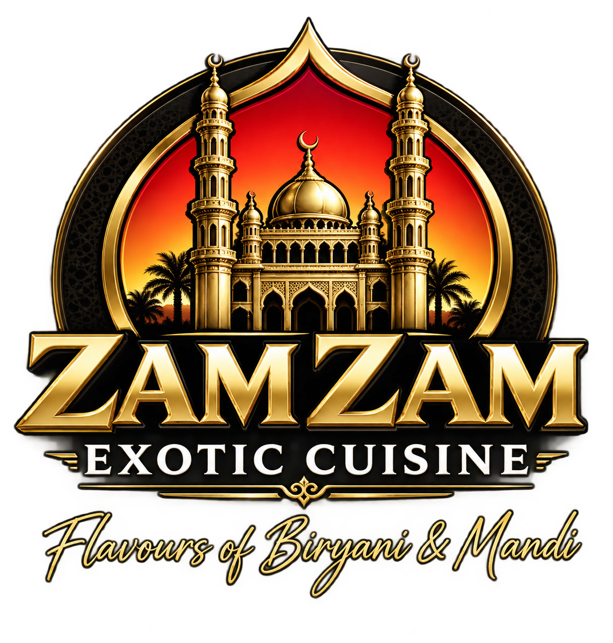 Zam Zam Exotic Cuisine logo