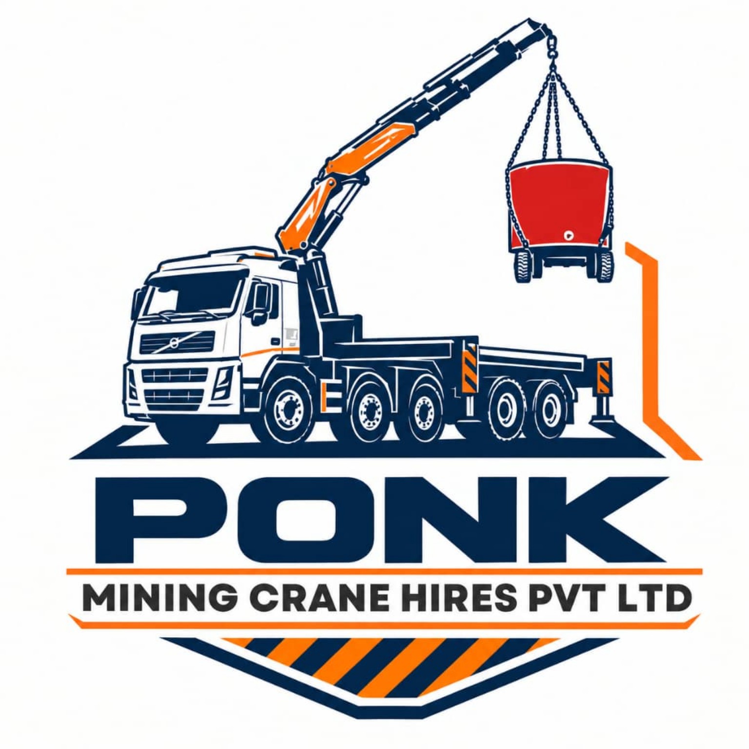 PONK Mining Crane Hires Pvt Ltd logo